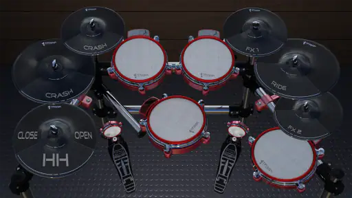 Simple Drums Basic: Bateria 3D screenshot 7