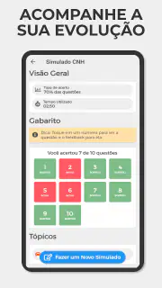 Simulado CNH e Detran 2025 screenshot 3