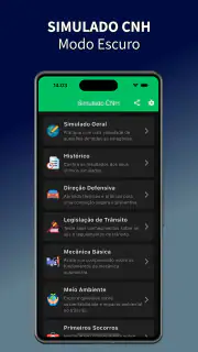Simulado CNH: Prova 2026 screenshot 2