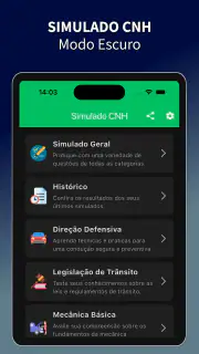 Simulado CNH: Prova 2026 screenshot 7
