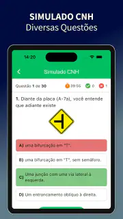 Simulado CNH: Prova 2026 screenshot 8