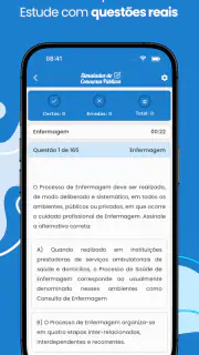 Simulado de Concursos Públicos screenshot 3