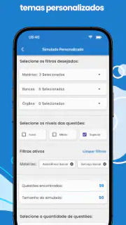Simulado de Concursos Públicos screenshot 4