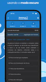 Simulado de Concursos Públicos screenshot 5