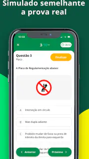 Simulado Detran Brasil 2026 screenshot 5