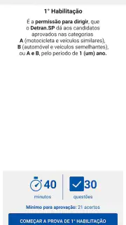 Simulado Detran-SP screenshot 3