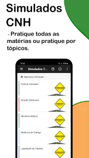 Simulado Prova CNH screenshot 1