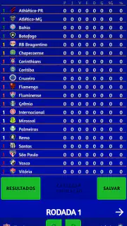 Simulador do Brasileirão 2026 screenshot 1