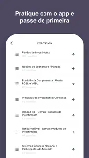 Simulados CPA-10 CPA-20 e CEA screenshot 4
