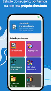 Simulados do Encceja 2026 screenshot 3