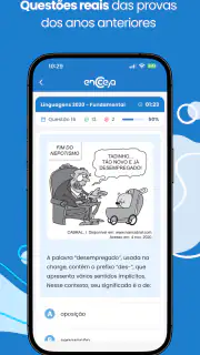 Simulados do Encceja 2026 screenshot 4