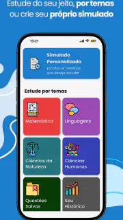 Simulados do Enem 2026 screenshot 3