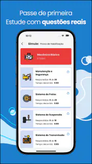 Simule: Prova de Habilitação screenshot 2