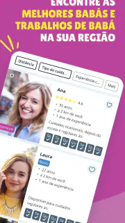 Sitly: o app de babás screenshot 2