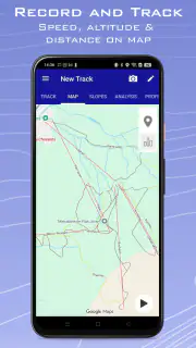 Ski Tracks Lite & Mapas GPS screenshot 2