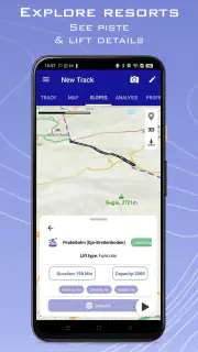 Ski Tracks Lite & Mapas GPS screenshot 6