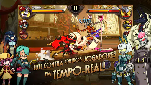 Skullgirls: RPG de Luta screenshot 2