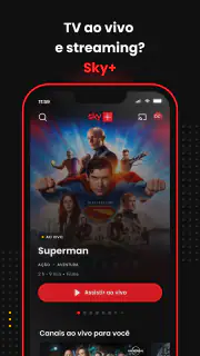 Sky+: TV+Streaming num só app screenshot 1