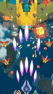 Sky Wings VIP : Pixel Fighters screenshot 4
