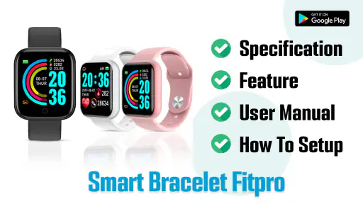 Smart Bracelet Fitpro App Hint screenshot 2