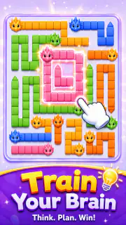 Snake Block Escape screenshot 1