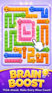 Snake Block Escape screenshot 2