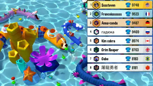 Snake Rivals: jogo da cobrinha screenshot 6