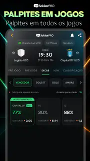 SokkerPRO - Jogos ao vivo screenshot 3