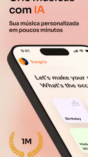 Songria — Criador de Música IA screenshot 1