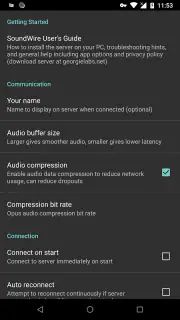 SoundWire Full-Audio Streaming screenshot 4