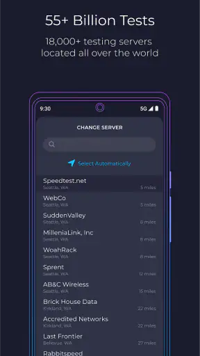 Speedtest por Ookla screenshot