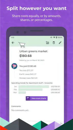 Splitwise screenshot