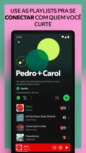 Spotify: música e podcasts screenshot
