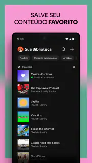 Spotify: música e podcasts screenshot 6