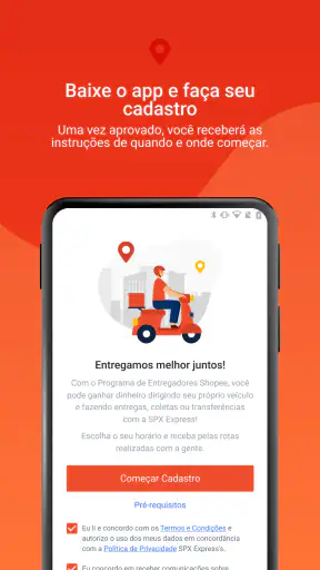 SPX Motorista Parceiro screenshot