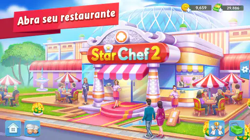 Star Chef 2: Jogo de Cozinhar screenshot 1