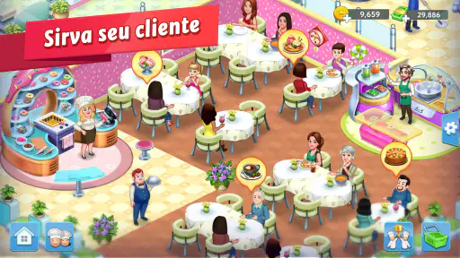 Star Chef 2: Jogo de Cozinhar screenshot 2