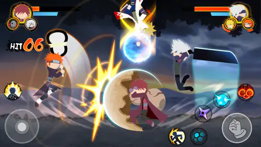 Stickman Ninja 3v3 Battle screenshot 3