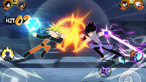 Stickman Ninja 3v3 Battle screenshot 4