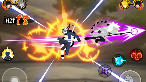 Stickman Ninja 3v3 Battle screenshot 5