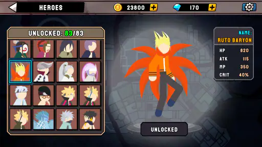Stickman Ninja Fight screenshot 5
