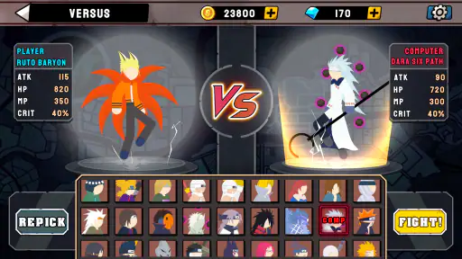 Stickman Ninja Fight screenshot 7