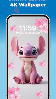 Stitch 4K Live Wallpaper Lilo screenshot 2