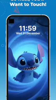 Stitch 4K Live Wallpaper Lilo screenshot 3