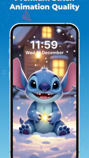 Stitch 4K Live Wallpaper Lilo screenshot 4
