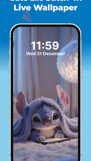 Stitch 4K Live Wallpaper Lilo screenshot 5
