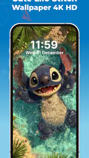 Stitch 4K Live Wallpaper Lilo screenshot 7