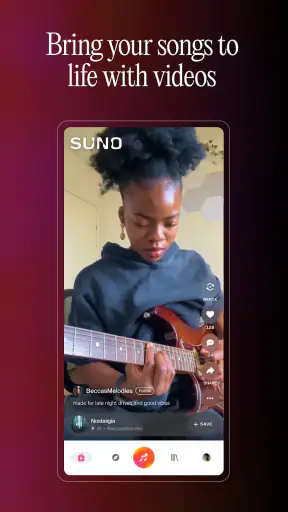 Suno - Criar Música com IA screenshot