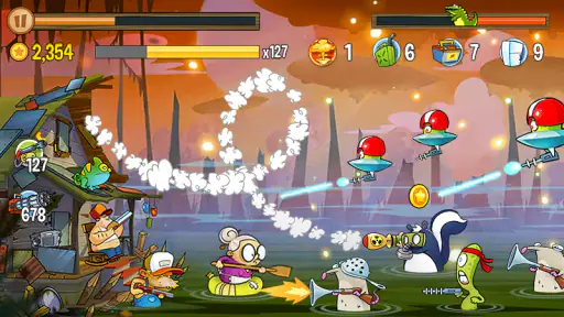 Swamp Attack screenshot 3