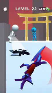Sword Play! Jogo de ninja 3D screenshot 8